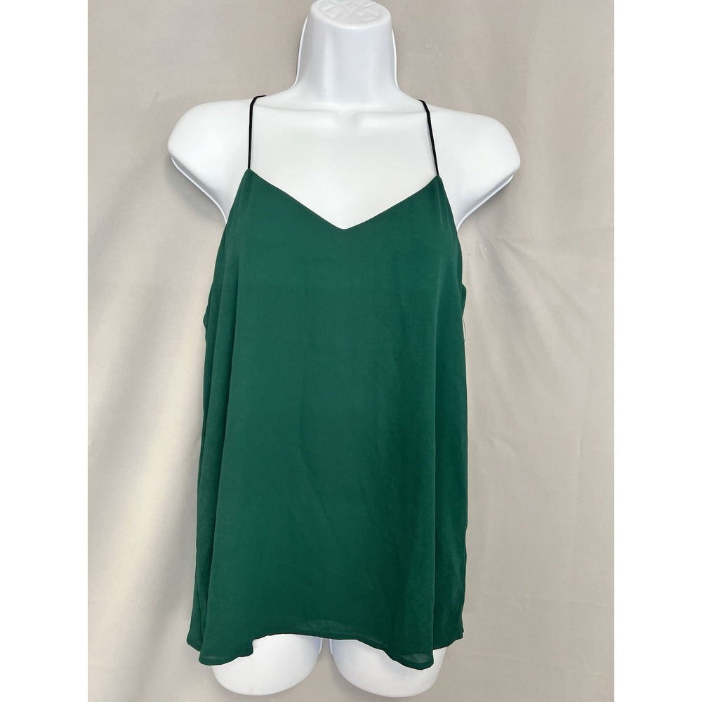 Express Women's Green Top Tank Sz Small New